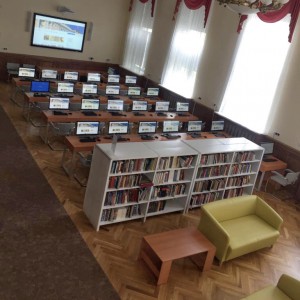 КиберШкола KiberOne в легендарной Библиотеке Белинского  - КИБЕРшкола программирования для детей, компьютерные курсы для школьников, начинающих и подростков - KIBERone г. Аланья